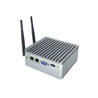 China Home Industrial Server System OEM 4 USB Barebone Factory Price Mini PC 2020 with mSATA Computer and SATA Box Industrial PC for sale