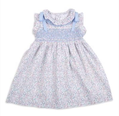 China Viable Girls Boutique Princess Dress Girls Smocked Dress for sale