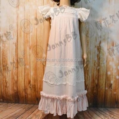 China Viable Kids Girls Pink Boutique Vintage Heirloom Squishy Dress for sale