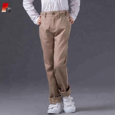 China Latest Design Viable Kids Girls Casual Khaki Pants for sale