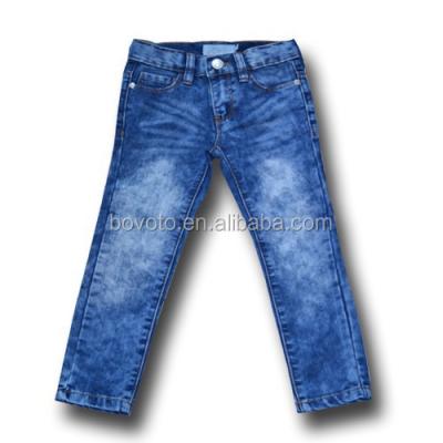 China Plus Size Kids Breathable Jeans Fashion Casual Jeans For Kids for sale