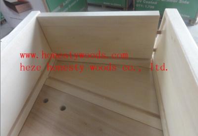 China Poplar drawer sides and backs, Poplar drawer component. Poplar wood furniture parts for sale