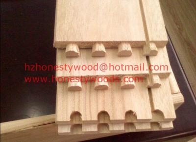 China Paulownia drawer sides and backs, Paulownia drawer component. Dovetail groove for sale