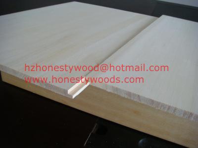 China Paulownia drawer sides and backs, Paulownia drawer component. Dovetail groove for sale