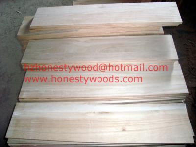 China Paulownia drawer sides and backs, Paulownia drawer component. Dovetail groove for sale