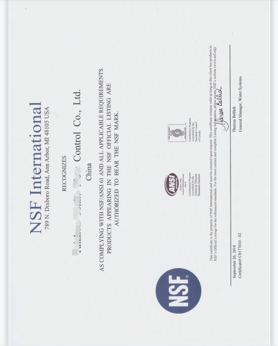 NSF - Ningbo Leadwin International Trade Co., Ltd.