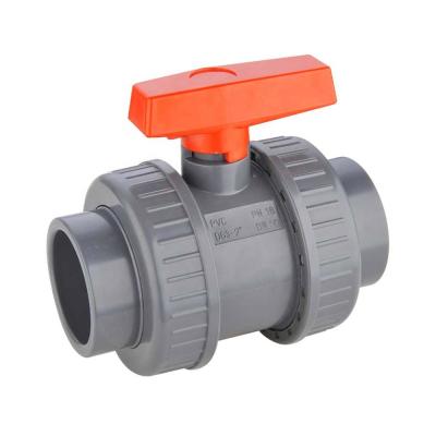 China Other Plastic Double Union For Water 2 Inch 6 Inch 4 Inch PVC Union Electric Compact Ball Valve for sale