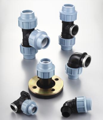 China All Italian Type Size Water Irrigation System PP Pipe Fitting Squeeze Reduction for sale