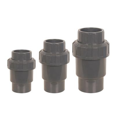 China OEM Support Gray SCH40 / SCH80 PVC Plastic Pipe Fitting for sale