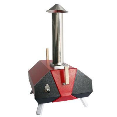 China Outdoor Mini Hout Fired Portable 16 inch PIZZA OVEN Pizza Maker Oven voor Flip Grill Te koop