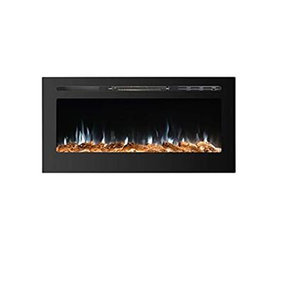 China Wall Mounted Electric Fireplace with 9 Colors Flame Household 36 Inch Private Mold NO for sale