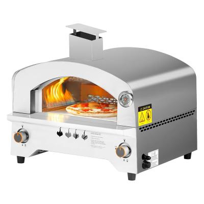 China 12 polegadas fora do quintal Pizza Maker com aço inoxidável Propano forno de gás durável à venda