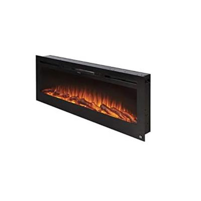 China 9 Colors Flame Electric Fireplace Wall Fire Kamin for Home Heating Power Source Electric for sale