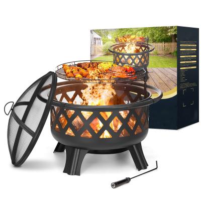 中国 直接販売 30 インチ鋼製の火穴 BBQと暖かい製品サイズ 75.2*75.2*58.4cm 販売のため