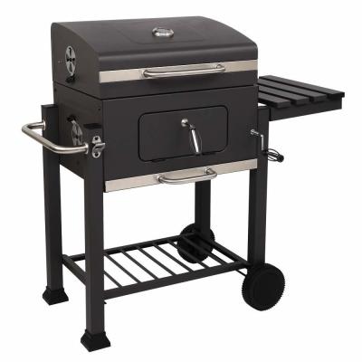 China Grill de barbacoa de carbón grueso para el hogar portátil con estante de picnic plegable y rejilla de cocina en venta