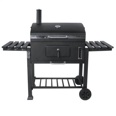 China Ultieme BBQ-ervaring Luxe BBQ-roker met grote trolley en stalen kookgrill Te koop