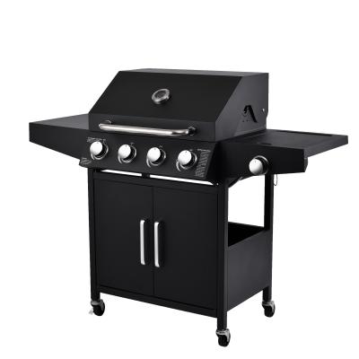 China Achtertuin BBQ Rookloos Draagbaar Outdoor BBQ Gas Grill Rooker met temperatuurregeling Te koop