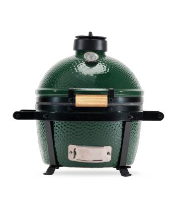 China Aangepaste tafeltop Camping Draagbare Groene BBQ Keramische Kamado Grill met aangepaste grootte Te koop