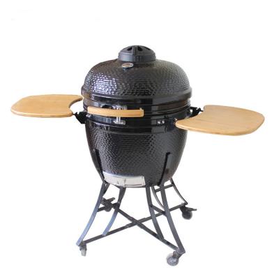 China Grelha de 24 polegadas Kamado Grill Outdoor Cozinha de Carvão Cerâmica para Grelhar Perfeito à venda