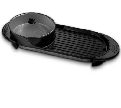 Chine 230V 2 en 1 multi-fonction 2200W coulé en aluminium antiadhésif cuisinier grill avec chaud à vendre