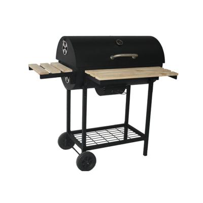 China Professional Restaurant Charcoal Grill Gas BBQ with Powder Coated Vertical Style Oven for sale