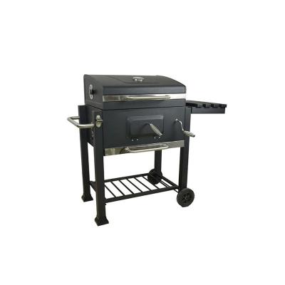 Chine Poêle à barbecue multifonctionnelle pour camping extérieur avec finition chromée 100x100x46cm à vendre