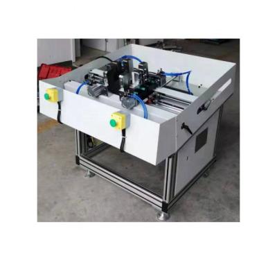 China Professional Automatic HEPA Pleating Machine PP Intermittent Servo Knife Four Sided Trimmer Machine for sale