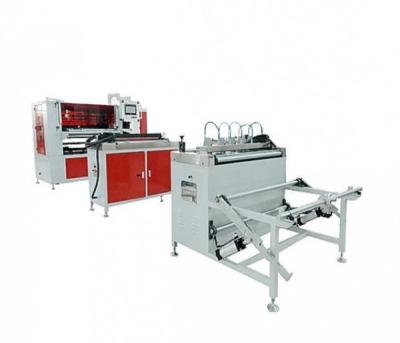 China Durable Industrial Full Auto Knife Paper Pleating Production Line G4 for sale