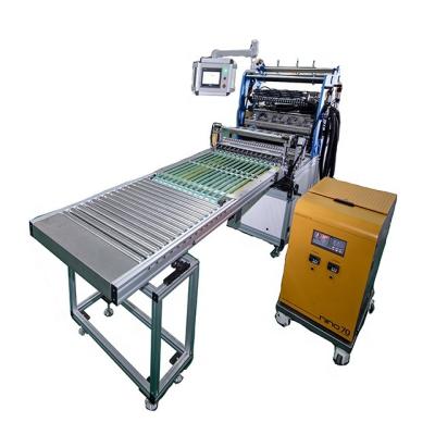 China Factory Special Hot Selling Automatic Air Filter Servo Pasting Paper Folding Production Line zu verkaufen