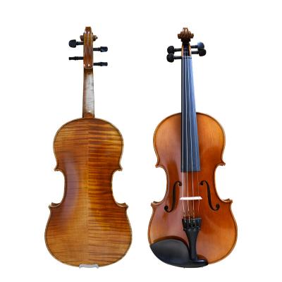 China Factory Russian Impeccable Stradivariu For Sale Professional Natural Drying Violin 10 Years Instrument Impeccable Prices for sale