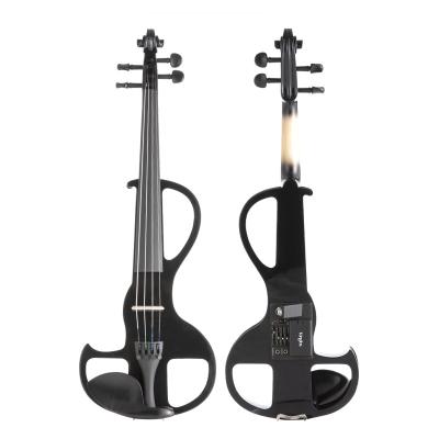 China German Maple Type Selling Musical Instruments Viper Transparent Crystal Brand Wooden Electric Violin for sale