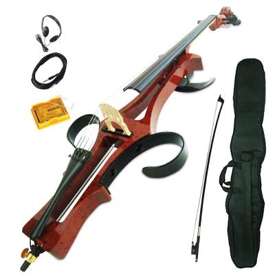 China On Its Thirty One 44 Size Musical Instrument Solid Wood Handmade Made In China Stradivari Electric Cello for sale