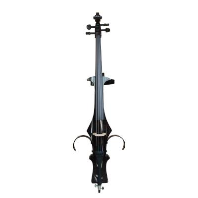 China Kinglos Flawless Universal Quality Antique Matte Plywood Body Shawdow Pick Up 4/4 Electric Cello for sale