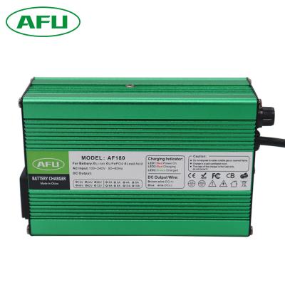 China 13S 48.1V Li-ion Battery Smart Charging Automatic Shutdown 54.6V 3A Lithium Battery Charger For 13S 48.1V 48V Lithium Battery Battery Charger for sale