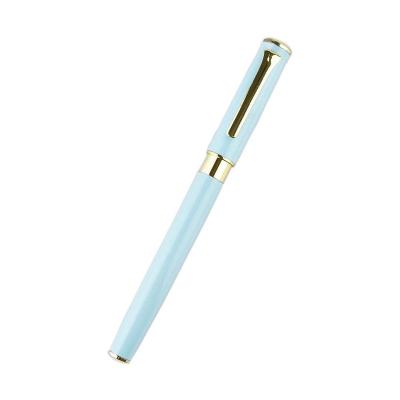 China Office & School Pen Jiangxi bulk pen supplier brand blue color metal writing ballpoint pens printing custom logo for sale