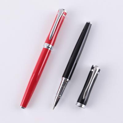 China Office & School Pen Low MOQ top selling luxury black classic heavy metal ballpoint pens wholesale for promotional business for sale