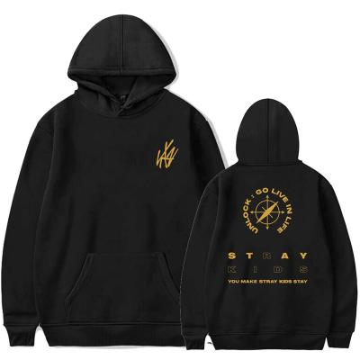 China Stray Kids Plus Size Wholesale KPOP Open: BECOME AVAILABLE IN LIFE Hoodie for sale