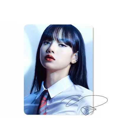 China Hot Wholesale KPOP PASSIONATE Idol Sell Show Bink Printed Rubber Mouse Pad for sale