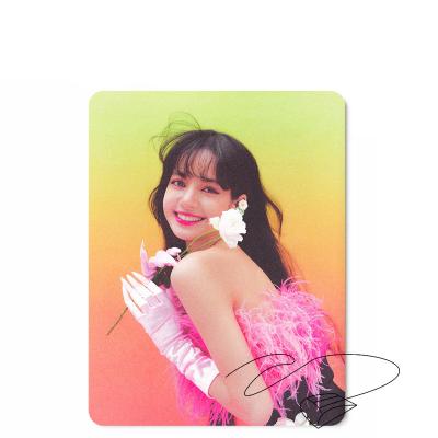 China Wholesale KPOP PASSIONATE Hot Idol Sell 2021 Season's Greetings Bpink Printed Rubber Mouse Pad for sale