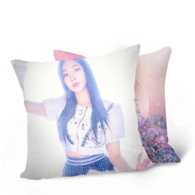 China Wholesale KPOP Idol Goods Aespa Folded Pillow for sale