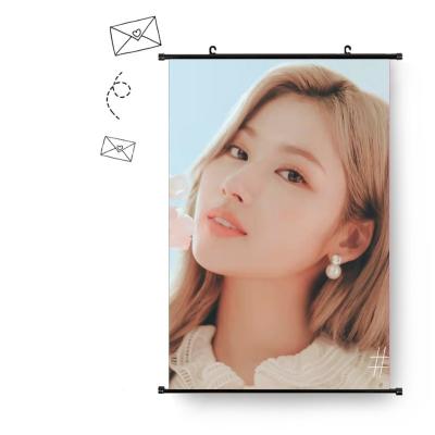 China The Other Twice Wholesale Kpop Idol Japan The Best Of Concept Album TWICE4 Photo Tapestry Fabric Poster Hanging Picture for sale