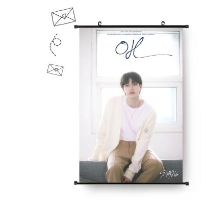 China Other Wholesale Kids Kpop Idol Stray Mixtape : OH Concept Photo Tapestry Fabric Poster Hanging Pictures for sale