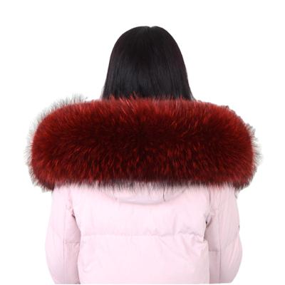 China Wholesale Cheap Price Soft Hand Feeling Winter Thick Woolen Luxury Coat With Fox Fur Collar For Women for sale