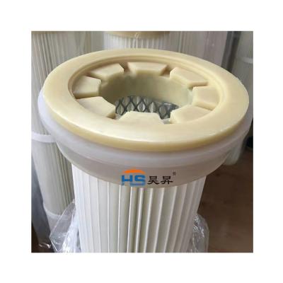 China Durable And Good Quality Cloth Bag Pressing Dust Collection Pulse Pleated Filter Core Flower Plate Opening 133/150/162 1.2/1.5/2 Meter High for sale