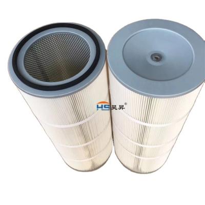 China Durable and good quality dust filter element for workshop dust sanding filter cartridge for shot blasting machine pulse filter cartridge 3566 for sale