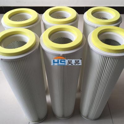 China Durable and good quality filter element for Atlas D7 drill, new dust collector box screw dust filter cartridge 180*600 for sale