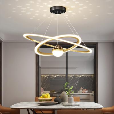 China Modern Nordic Starry Ceiling Decor Chandelier Luxury Round Living Room Restoration Chandeliers Pendant Lights for sale