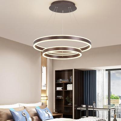 China Modern Contemporary hanging led modern dining room chandelier for sale