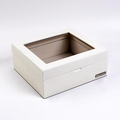 China Luxury Custom Logo Jewelry Packaging Box Luxury Necklace Glasses Box Wooden Jewelry Gift Storage Box for sale