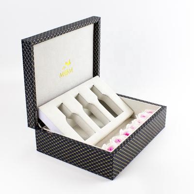 China Handmade Custom New Design Perfume Gift Box Luxury Wooden Perfume Essential Oil Packaging Storage Box for sale